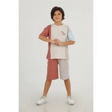 Cillop Butik Erkek Çocuk Şortlu Renkli Alt Üst Takım