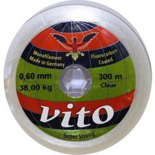 Vito 160 mt Fluorocarbon Coated  Misina Clear