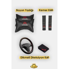 Modern Garaj Citroen Koltuk Kılıfı Citroen Boyun Yastığı Citroen Kemer Pedi Citroen Dikmeli Direksiyon Kılıfı Citroensetmb