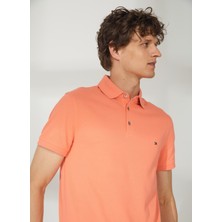 Tommy Hilfiger Pembe Erkek Slim Fit Polo T-Shirt MW0MW17771TKL