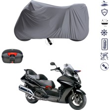 Teksin Yamaha Vercity 300 Çantalı Motosiklet Branda Su Geçirmez Topcase Uyumlu Motor Branda