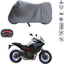 Teksin Yamaha Tracer 700 Çantalı Motosiklet Branda Su Geçirmez Topcase Uyumlu Motor Branda