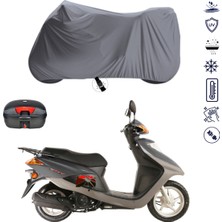 Teksin Honda Fizy 125 Çantalı Motosiklet Branda Su Geçirmez Topcase Uyumlu Motor Branda