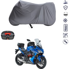 Teksin Suzuki Gsx 1000 Fa Çantalı Motosiklet Branda Su Geçirmez Topcase Uyumlu Motor Branda