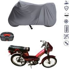 Teksin Ramzey Prestige Çantalı Motosiklet Branda Su Geçirmez Topcase Uyumlu Motor Branda