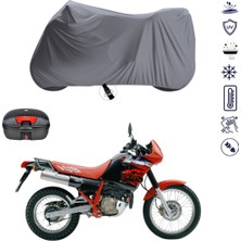 Teksin Honda Nx 250 Çantalı Motosiklet Branda Su Geçirmez Topcase Uyumlu Motor Branda