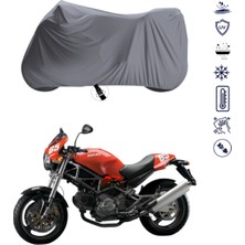 Teksin Ducati Monster 620IE Çantalı Motosiklet Branda Su Geçirmez Topcase Uyumlu Motor Branda