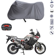 Teksin Yamaha Xt 1200Z Super Tenere Çantalı Motosiklet Branda Su Geçirmez Topcase Uyumlu Motor Branda