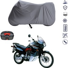 Teksin Honda Xl 600 Transalp Çantalı Motosiklet Branda Su Geçirmez Topcase Uyumlu Motor Branda