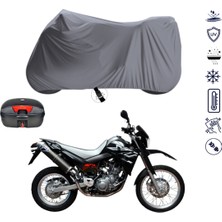 Teksin Yamaha Xt 660 R Çantalı Motosiklet Branda Su Geçirmez Topcase Uyumlu Motor Branda