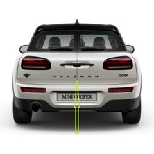 Mini Cooper Clubman Siyah Metal 3m Bagaj Yazı Logo
