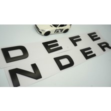 Land Rover Defender Kaput Bagaj Mat Siyah Abs Yazı Orjinal Ürün