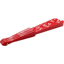 Afillix Concept Kırmızı Beyaz Puantiyeli Tasarım Yelpaze