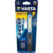 Varta AYSİMA-17732 Indestructible H20 Pro LED Kafa FENERI+17647 Work Flex Pocket Light Fener