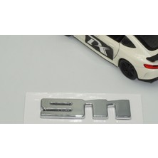 Dk Porsche 911 Carrera 3m Gümüş Krom Bagaj Logo Orjinal Ürün