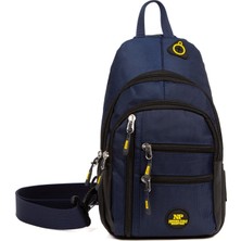 Newish Polo Body Bag USB Çıkışlı Çapraz Göğüs ve Sırt Çantası-Qatro 2333