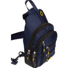 Newish Polo Body Bag USB Çıkışlı Çapraz Göğüs ve Sırt Çantası-Qatro 2333