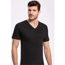 Ilke Erkek V Yaka Kısa Kol Fanila Atlet 1012-1013 - 6 Adet