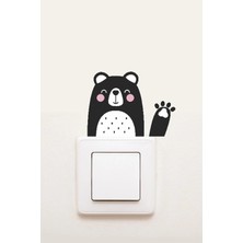 Kt Grup Sevimli Priz Sticker - Ayıcık