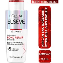 Elseve Bond Repair Yıpranmış Saçlar Için Yeniden Bağ Oluşturucu Onarıcı Saç Bakım Seti