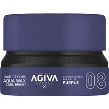 Agiva Aqua Wax Cool Bright Purple 155 ml  X2