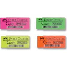 Faber-Castell Faber Castell Candy Renkli Silgi 4 Adet