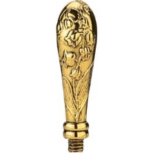 Profisher Mum Mühür Damga Kolu Premium Metal Çan Çiçeği Gold