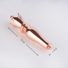 Profisher Mum Mühür Damga Kolu Premium Metal Kraliyet Tacı Rose Gold