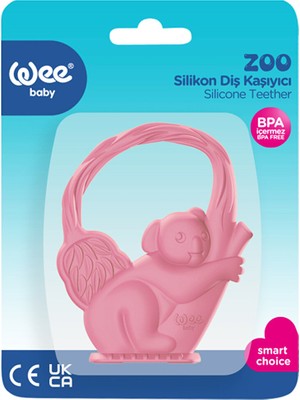 Wee Baby Zoo Silikon Diş Kaşıyıcı Asortili