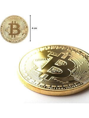 Rabadon Bitcoin Madeni Hediye Para Konsept Para 2 Adet Kutulu