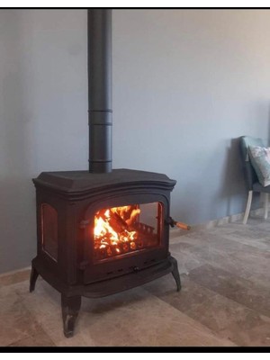 Flame Stove FS-032 Altara Lüx 3 Tarafı Şömine Soba