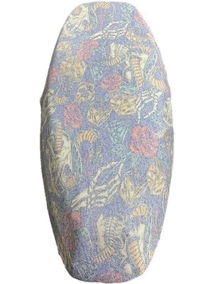 Motorcu Aziz Aslan Üniversal Batik Desen Güllü Koltuk Kılıfı