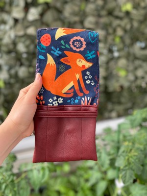 Talkıng Dreams Bordo Tilkili Dörtlü Dolma Kalem Kılıfı