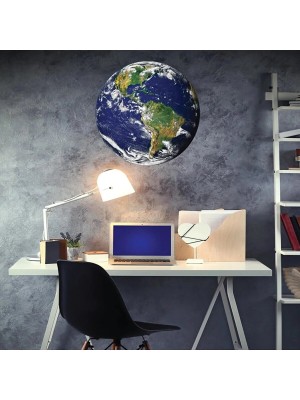 Kt Grup Uzaydan Dünya Görseli Realistic Duvar Sticker