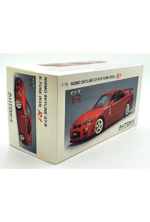 auto art 1/18 Nismo Skylıne Gt-R R-Tune (R34) R1 Diecast Fiyatı