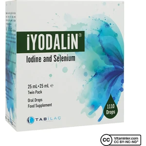 Tab Iyodalin Iyot ve Selenyum 2 x 25 ml Damla