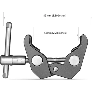 2058 Ikili 1 - 4" - 3 - 8" Süper Clamp Seti