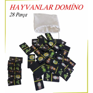 Hayvanlar Domino 28 Parça
