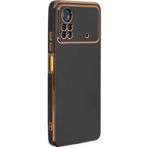 Xiaomi Poco X4 Pro 5g Kılıf Volet Silikon - Siyah 300099