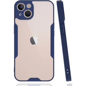 Iphone 14 Plus Kılıf Platin Silikon - Lacivert 300099