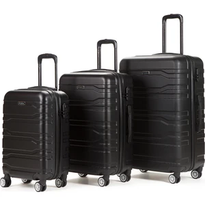 123X Unisex Kabin, Orta ve Büyük Boy 3'lü Valiz Seti
