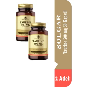 Taurine 500 mg 50 Kapsül 2 Adet