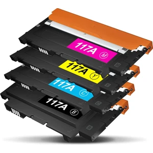 Çipli Hp 117A (W2070A) Mfp 179NW Siyah Muadil Toner