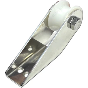 Tekne Burun Baş Makarası Paslanmaz 27x100mm Max 10mm Halat