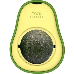 Catnipli Yenilebilir Kedi Nanesi Otu Oyun Topu Oyuncağı Top Oyuncak Kedi Yalama Topu Avokado