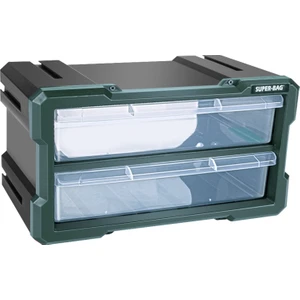 Tekreyonda Modüler Monoblok 2 Çekmece Seti Hobi Boncuk Vida Dübel Avadanlık Organizer ASR6012