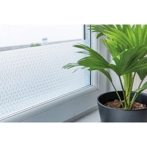 346-0337 Geometrik Desen Yapışkanlı Cam Folyo (45CM x 2mt)