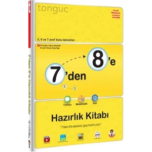 Tonguç Akademi 8. Sınıf 7 Den 8 E Hazırlık Kitabı Yayınları