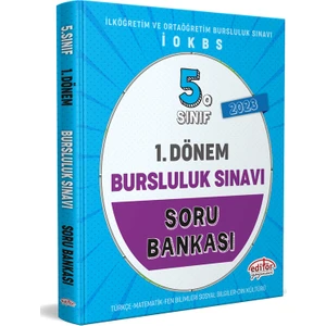 Editör Yayınları 5. Sınıf 1. Dönem Bursluluk Sınavı Soru Bankası