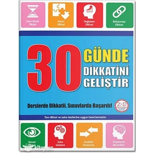 Yükselen Zeka 30 Günde Dikkatini Gelistir